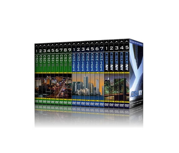 CSI Las Vegas New York Miami 21 Set Box