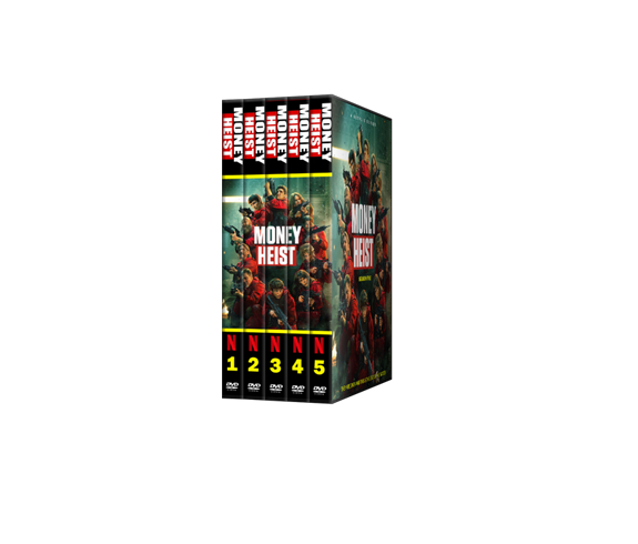 Money Heist Season 1-5 Set Box