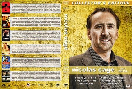 Nicolas Cage Filmography Collection 6
