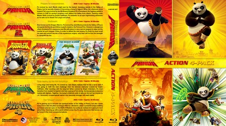 Kung Fu Panda 1-4 Collection