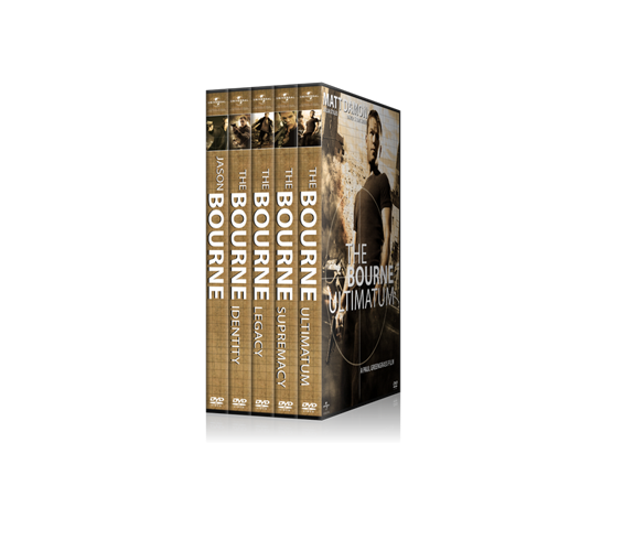 The Bourne 1-5 Set Box