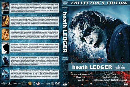 Heath Ledger Filmography Set 3 2005
