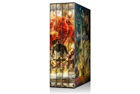 Attack On Titan Season 1-4 Set Box