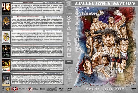 Sylvester Stallone Filmography Set 1