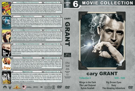 Cary Grant Film Collection Set 4