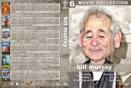 Bill Murray Filmography Set 1 1978