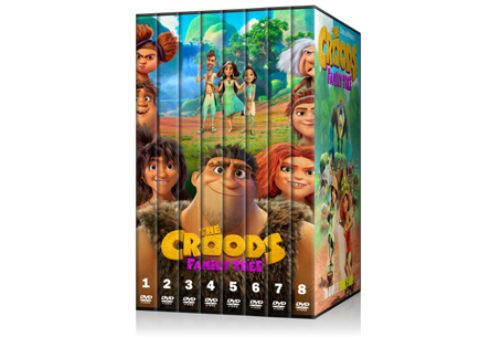The Croods Family Tree Season 1-8 Set Box
