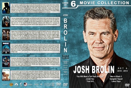 Josh Brolin Film Collection Set 6