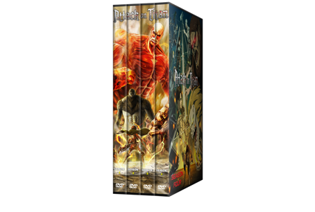 Attack On Titan Season 1-4 Set Box