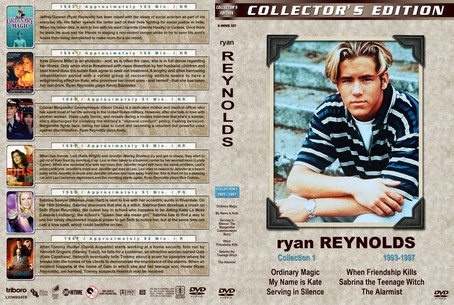 Ryan Reynolds Filmography Collection 1