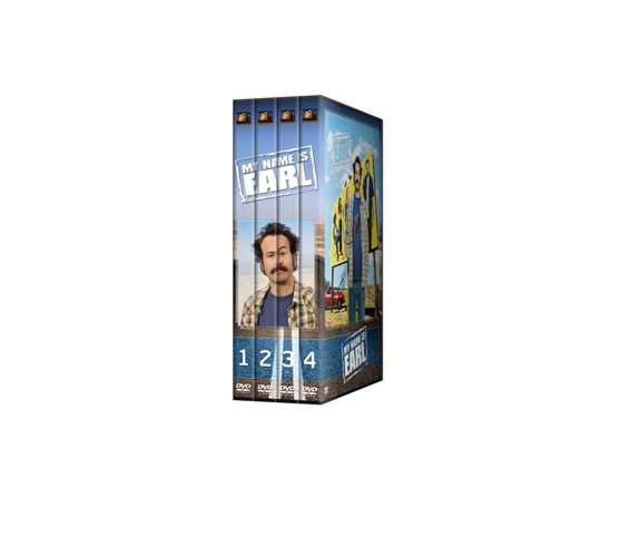 My Name Is Earl Season 1-4 Set Box