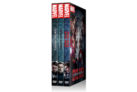 Captain America 1-3 Set Box