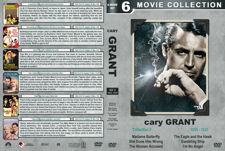 Cary Grant Film Collection Set 2