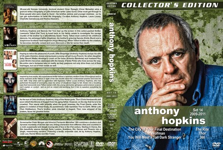 Anthony Hopkins Film Collection – Set 14 2009