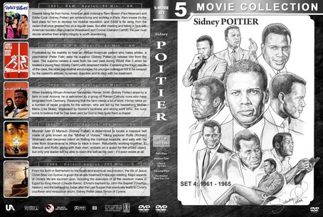 Sidney Poitier Film Collection Set 4