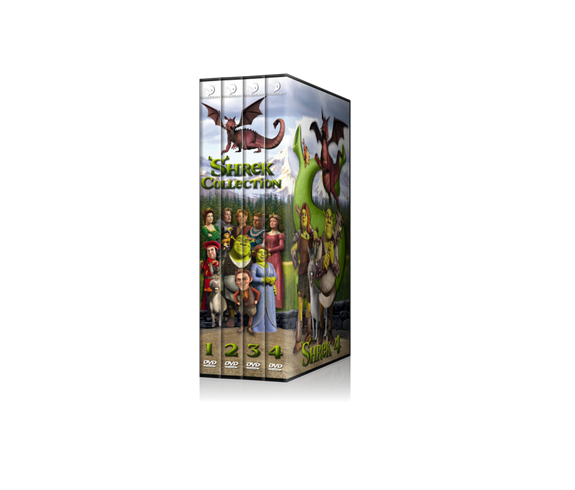 Shrek 1-4 Set Box