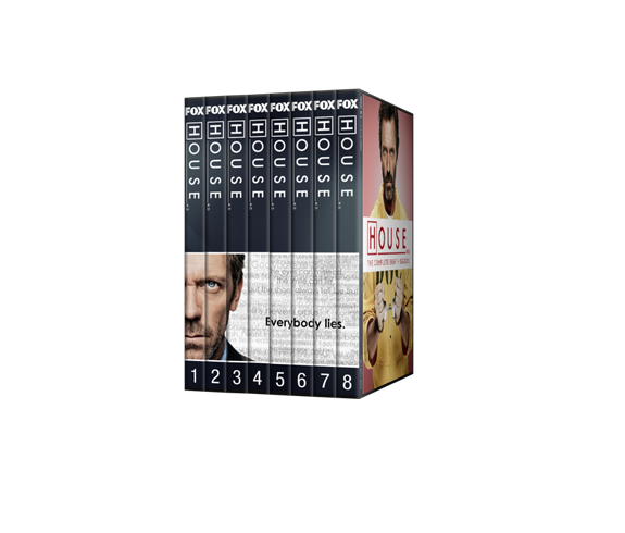 House M.D Season 1-8 Set Box