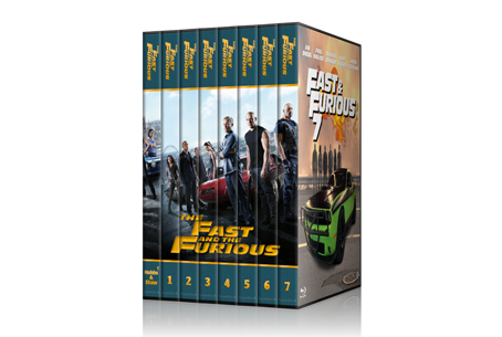 Fast & Furious Season 1-8 Set Box