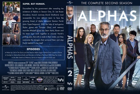 Alphas Season 2 DVD Cover
