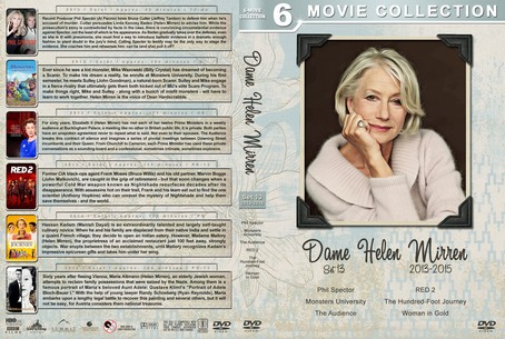 Dame Helen Mirren Filmography Set 13 2013