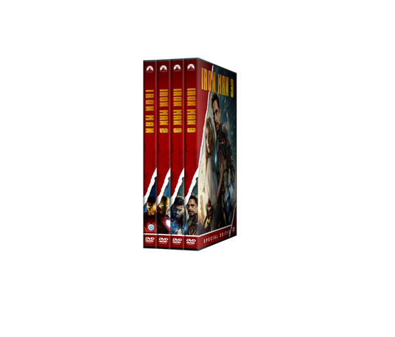 Iron Man 1-4 Set Box