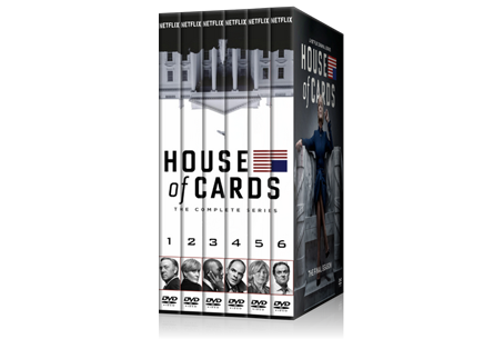 House of Cards Season 1-6 Set Box