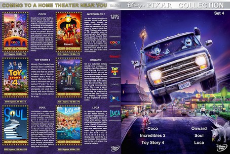 Disney Pixar Collection Set 3