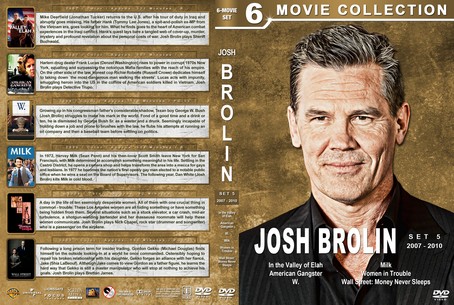 Josh Brolin Film Collection Set 5