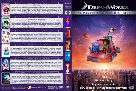 Dreamworks Animation Collection Set 6 2015