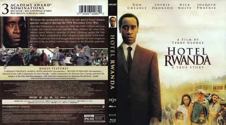 A Message for Peace Making 'Hotel Rwanda' 2005