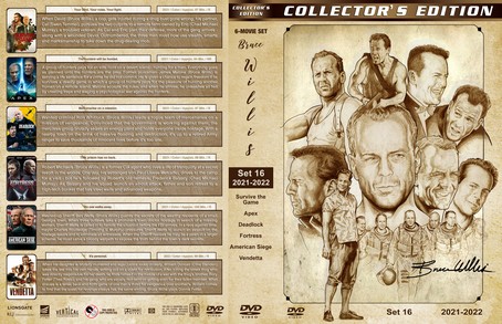 Bruce Willis Filmography Set 16 2021