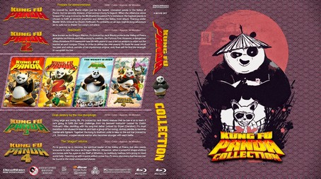 Kung Fu Panda 1-4 Collection