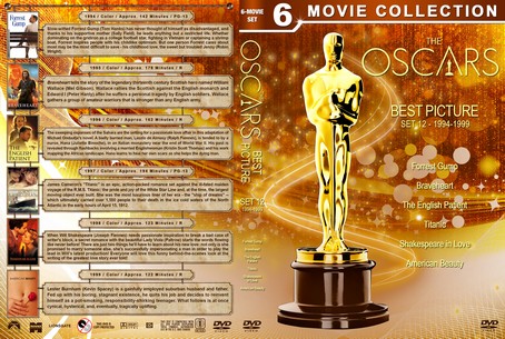 The Oscars Best Picture Set 12 1994