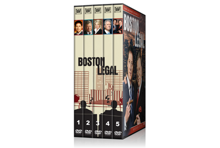 Boston Legal Season 1-5 Set Box