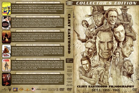 Clint Eastwood Filmography Set 1 1955