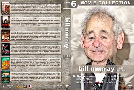 Bill Murray Filmography Set 6 2001