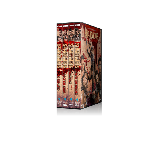 Spartacus Season 1-4 Set Box