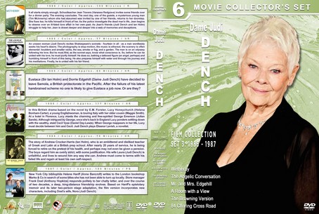 Judi Dench Filmography Set 3 1985