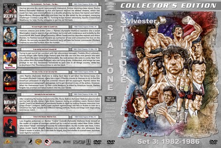 Sylvester Stallone Filmography Set 3