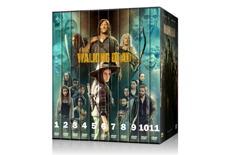 The Walking Dead Season 1-11 Set Box