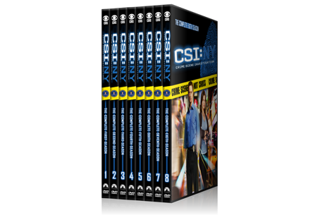 CSI NY Season 1-8 Set Box