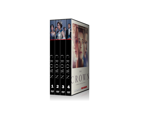 The Crown Season 1-4 Set Box