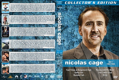 Nicolas Cage Filmography Collection 1