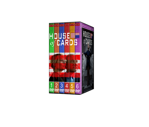 House of Cards Season 1-6 Set Box