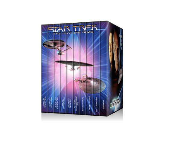 Star Trek 1-10 Set Box