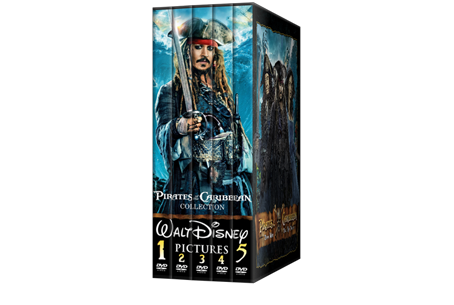 Pirates of The Caribbean Set Box 1-5