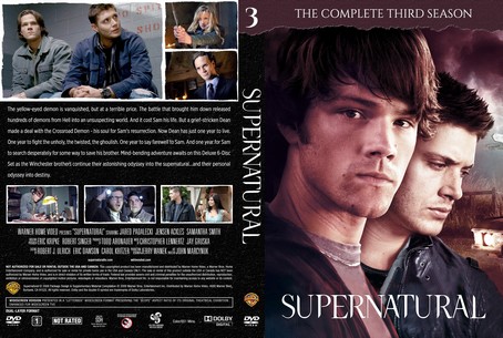 Supernatural Season 3 DVD Cover