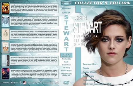 Kristen Stewart Film Collection – Set 6 2015