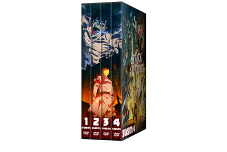 Attack On Titan Season 1-4 Set Box