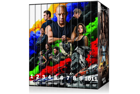 Fast & Furious 1-11 Set Box